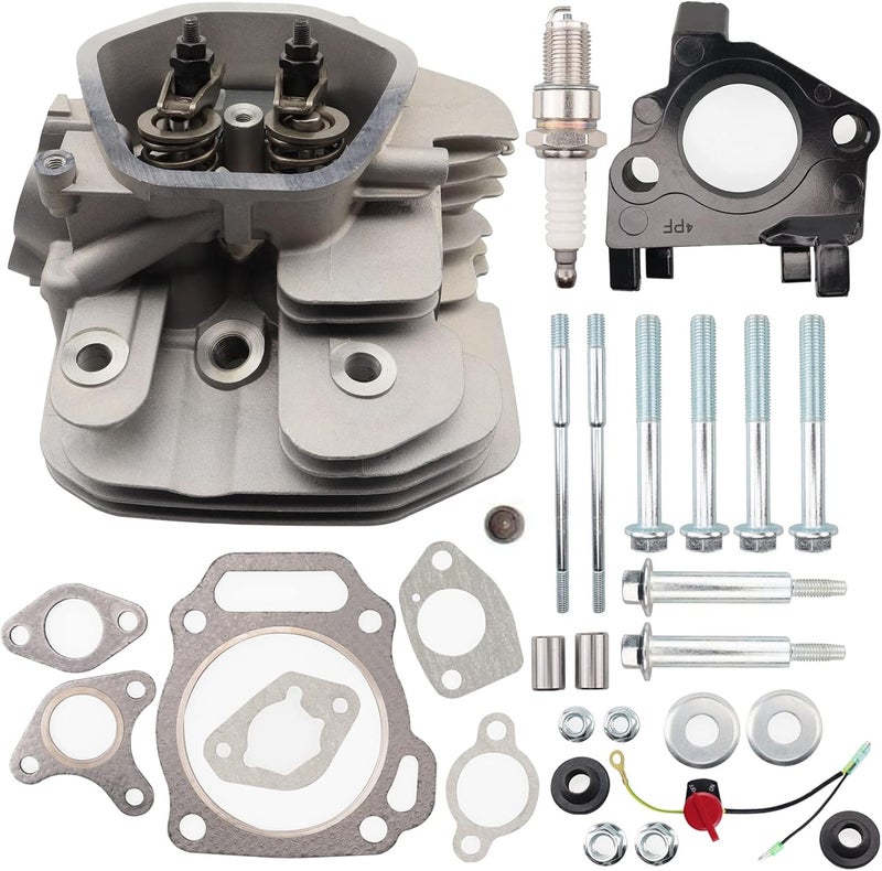 TPCABPART 12200-ZF6-406 Cylinder Head Assembly Rockers Valves Springs Kit for Honda GX340 GX390 11HP 13HP Engine - Image 1